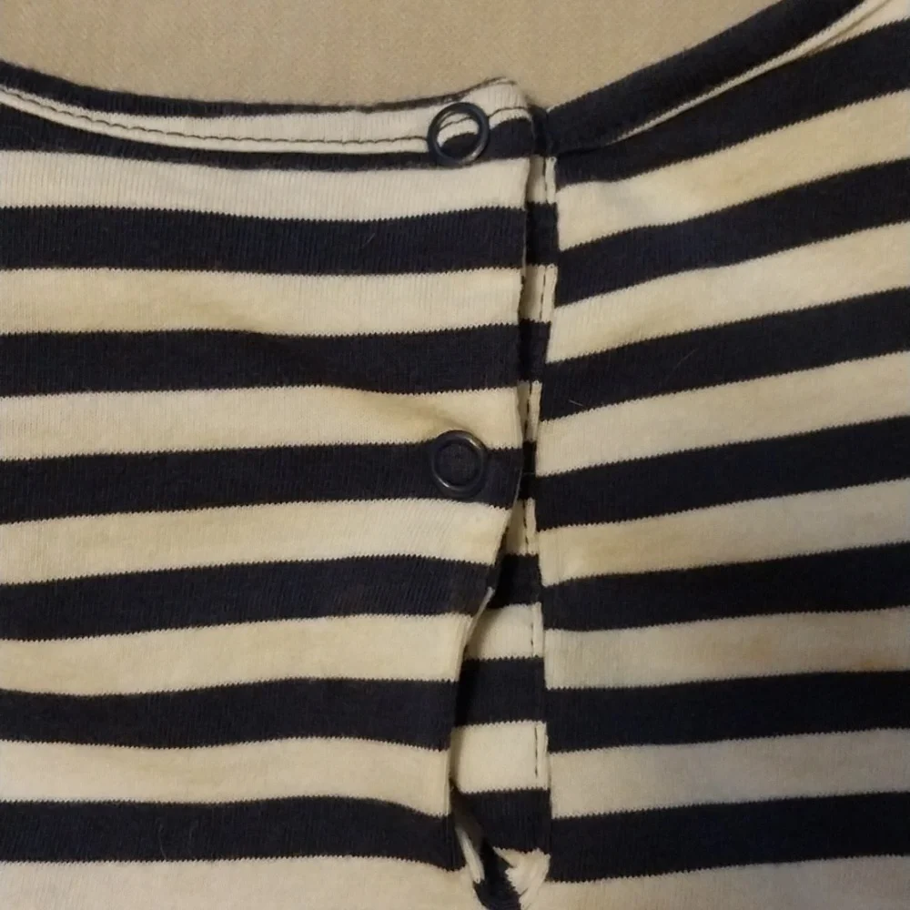 ELLEPI navy/ white chic dress 24 month